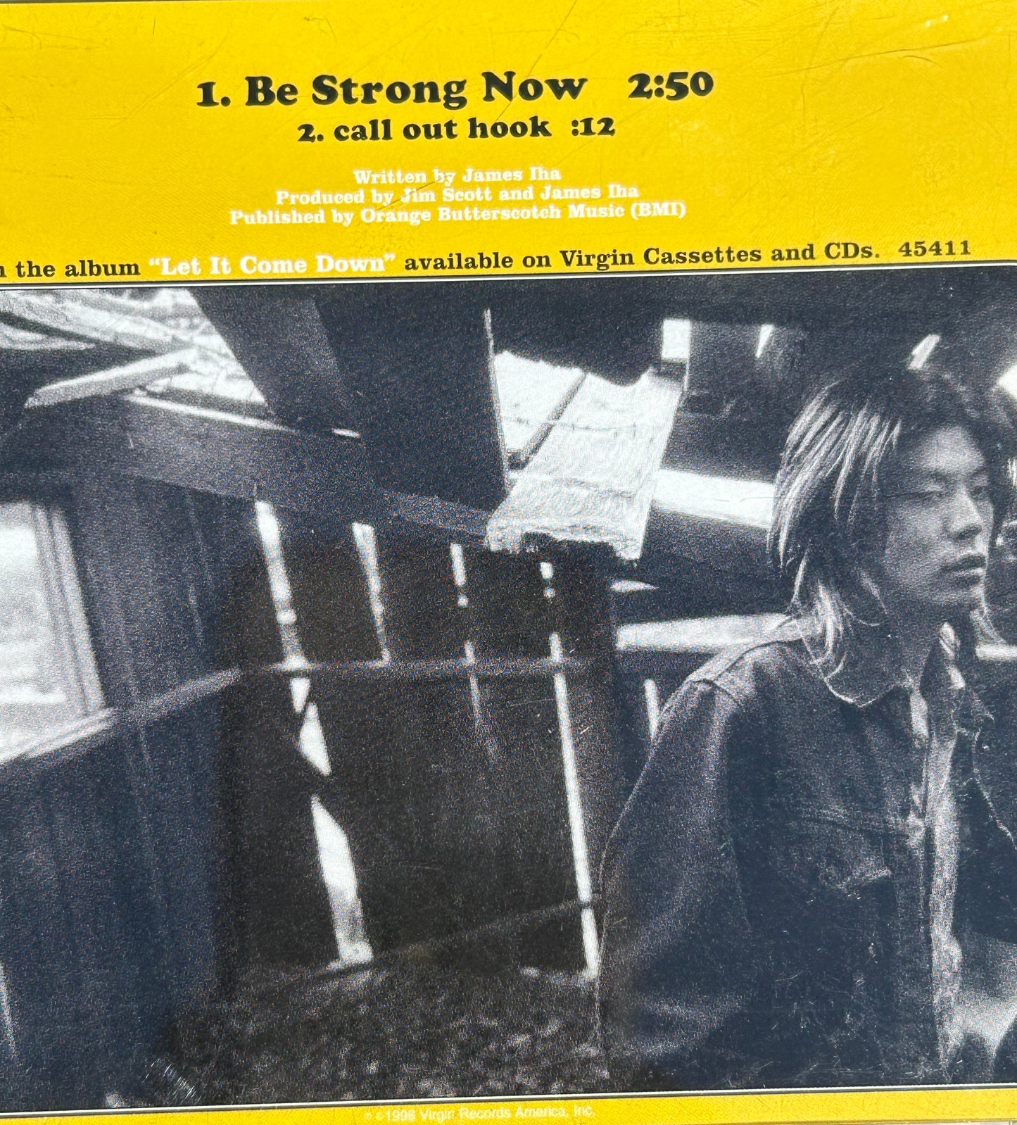 James Iha “Be Strong Now” single CD