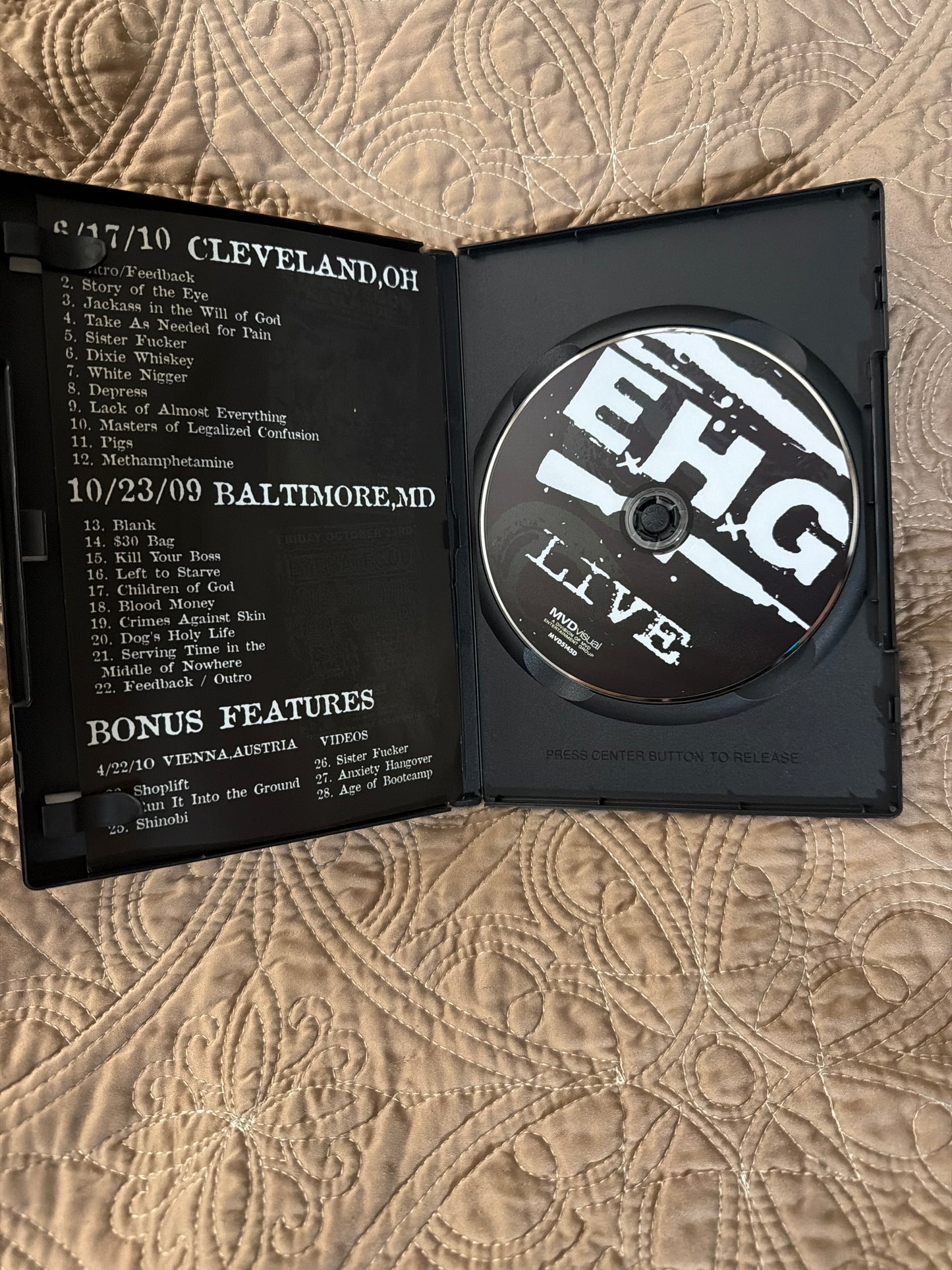 EYEHATEGOD Live DVD
