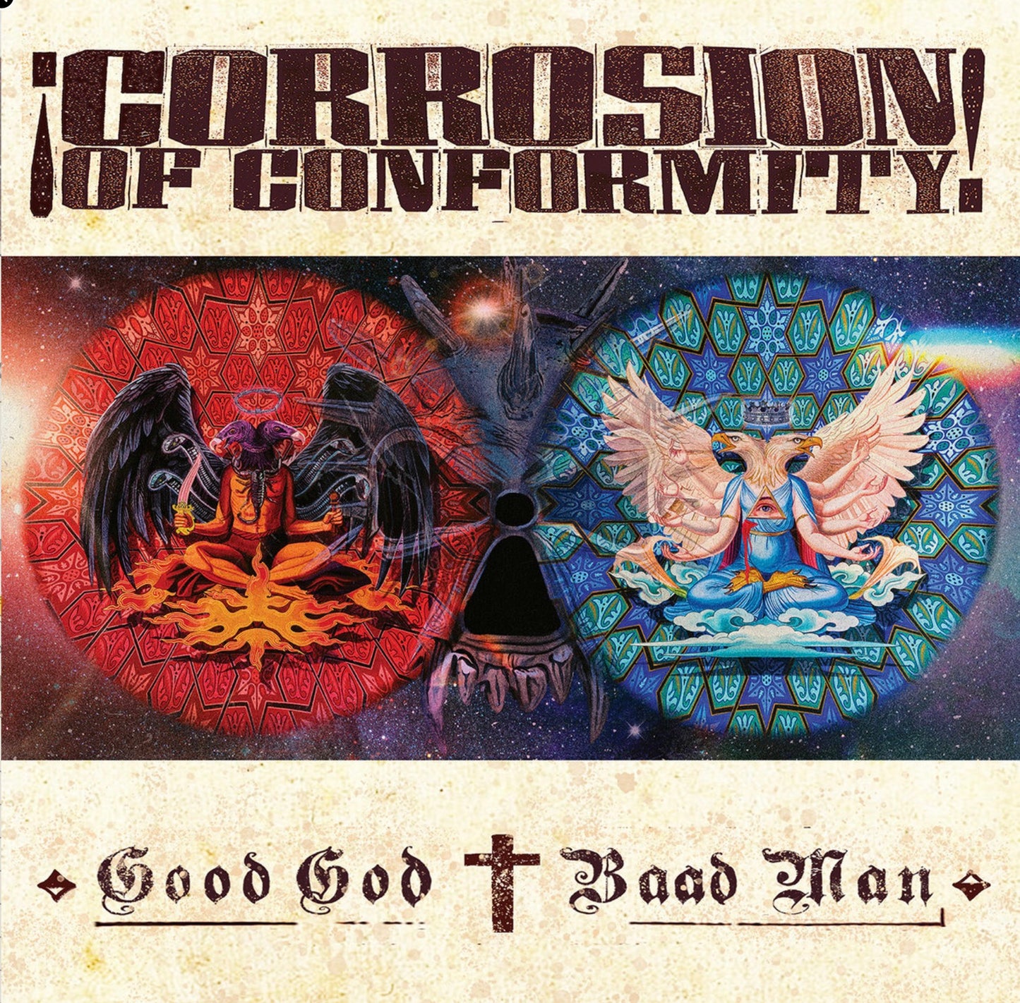 Corrosion of Conformity - Good God Baad Man Vinyl - FIRST PRESSING BLACK