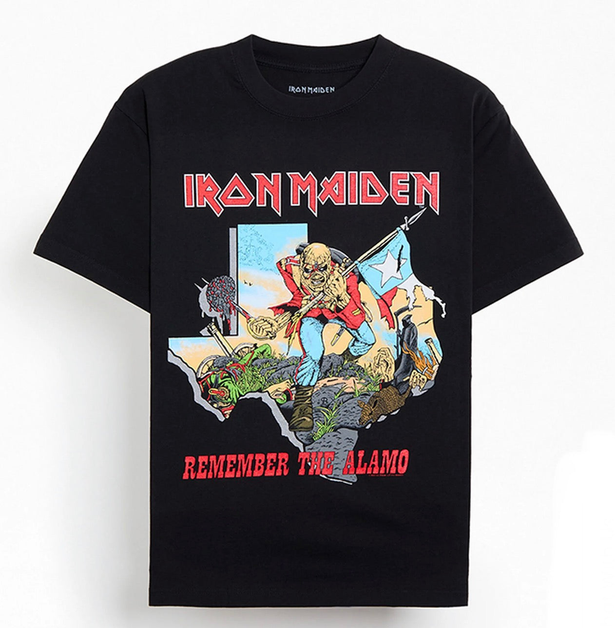 Iron Maiden brain damage T-shirt size large