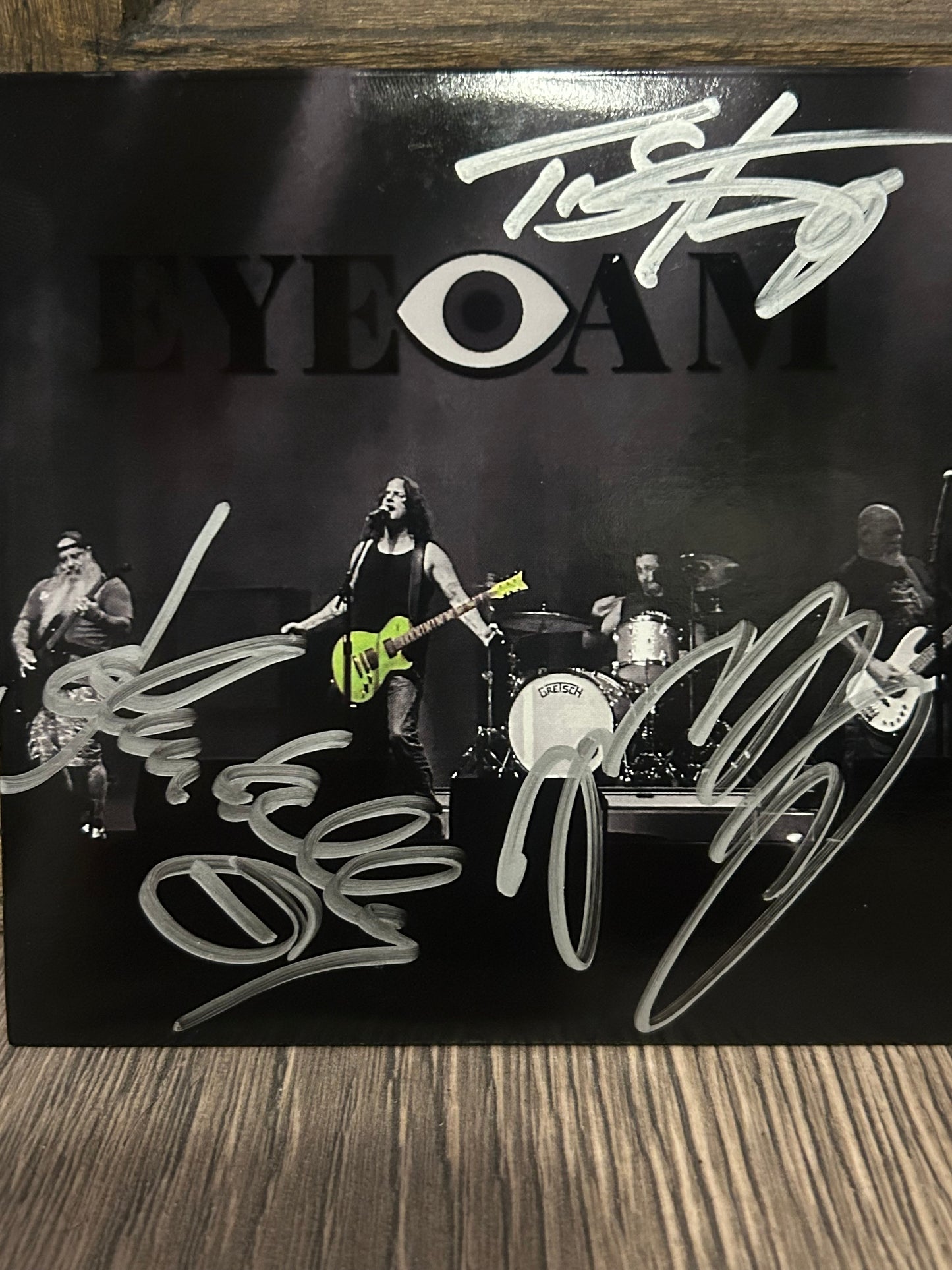 Signed CD “Dreams Always Die With The Sun” autographed by 3 members - Missing Kirk Signature