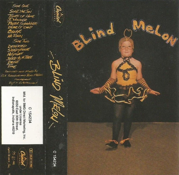 Blind Melon Self Titled CASSETTE TAPE