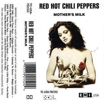 Red Hot Chili Peppers Mother's Milk CASSETTE TAPE
