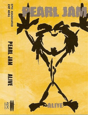 Pearl Jam-Alive CASSETTE TAPE
