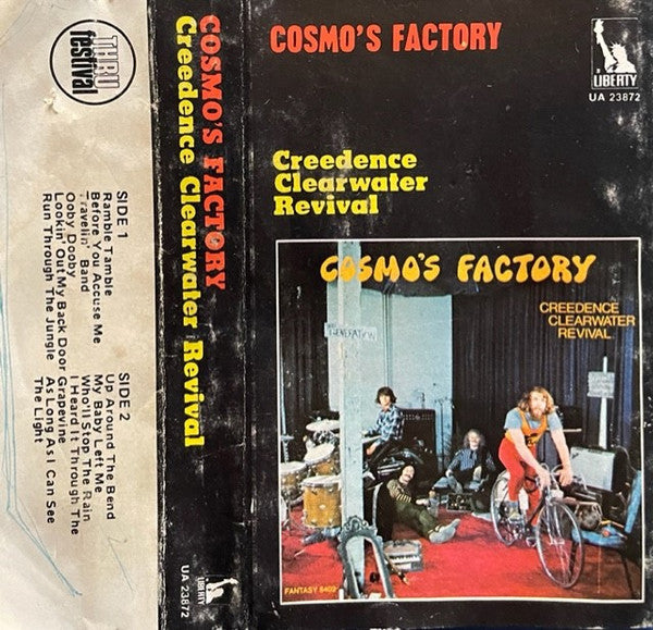 Creedence Clearwater Revival Cosmo's Factory CASSETTE TAPE