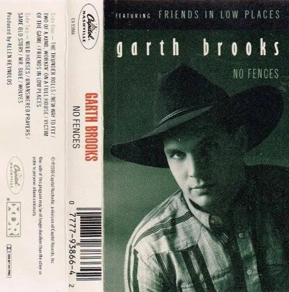 Garth Brooks No Fences CASSETTE TAPE