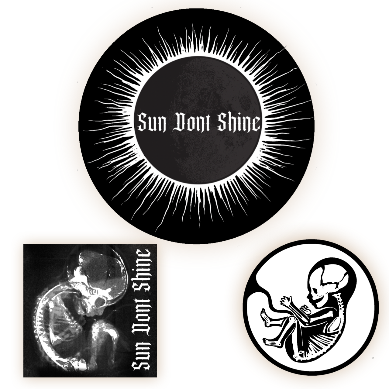 Sun Dont Shine- Sticker Pack