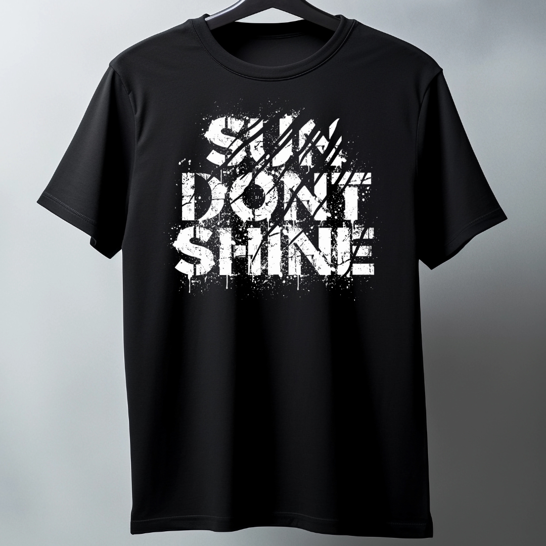SUN DONT SHINE - LOGO Tshirt