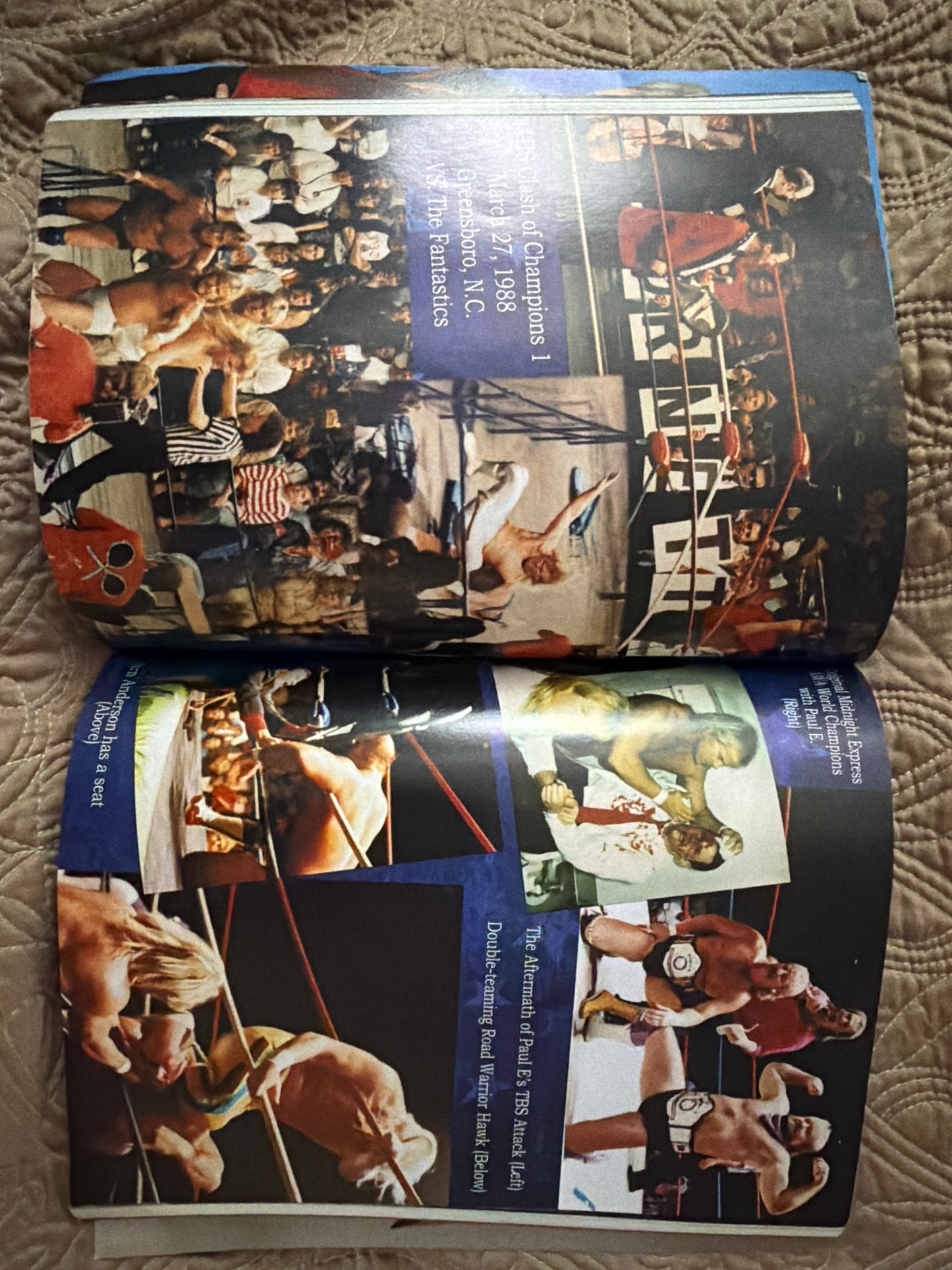 The Midnight Express and Jim Cornette 25th Anniversary Scrapbook BOOK