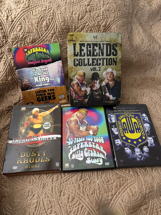 WWE Legends Collection Vol. 2 DVDs