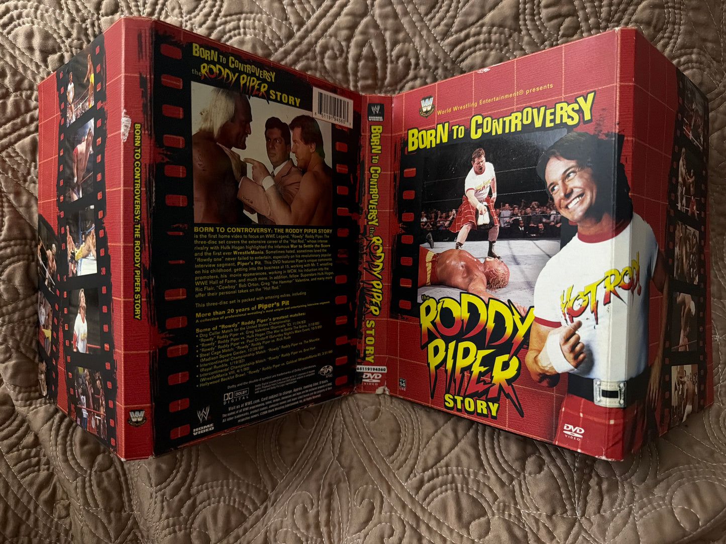 Roddy Piper Story - Born to Controversy DVD Set