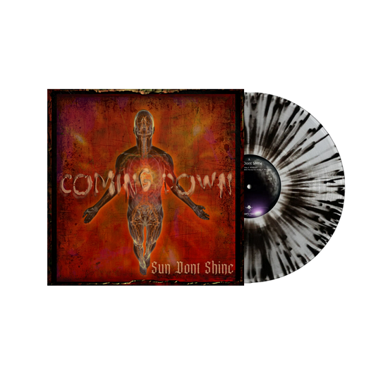 SUN DONT SHINE - Coming Down Clear/Smoke 12inch Vinyl [Executive Producer - Only 50 Spots)