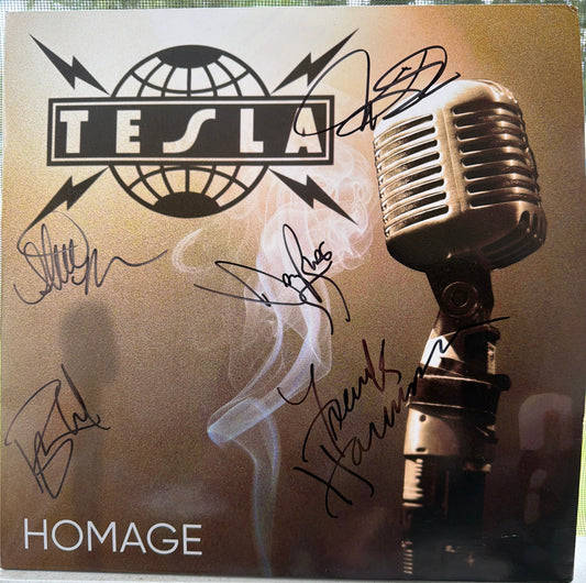Tesla Homage [ AUTOGRAPHED ] Vinyl
