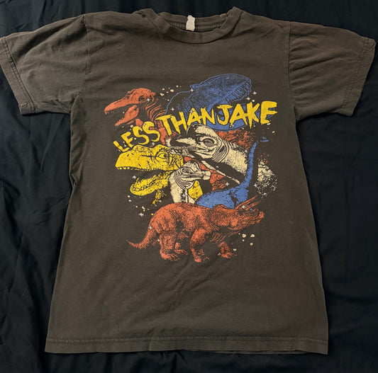 Less Than Jake dinosaurs tee size small
