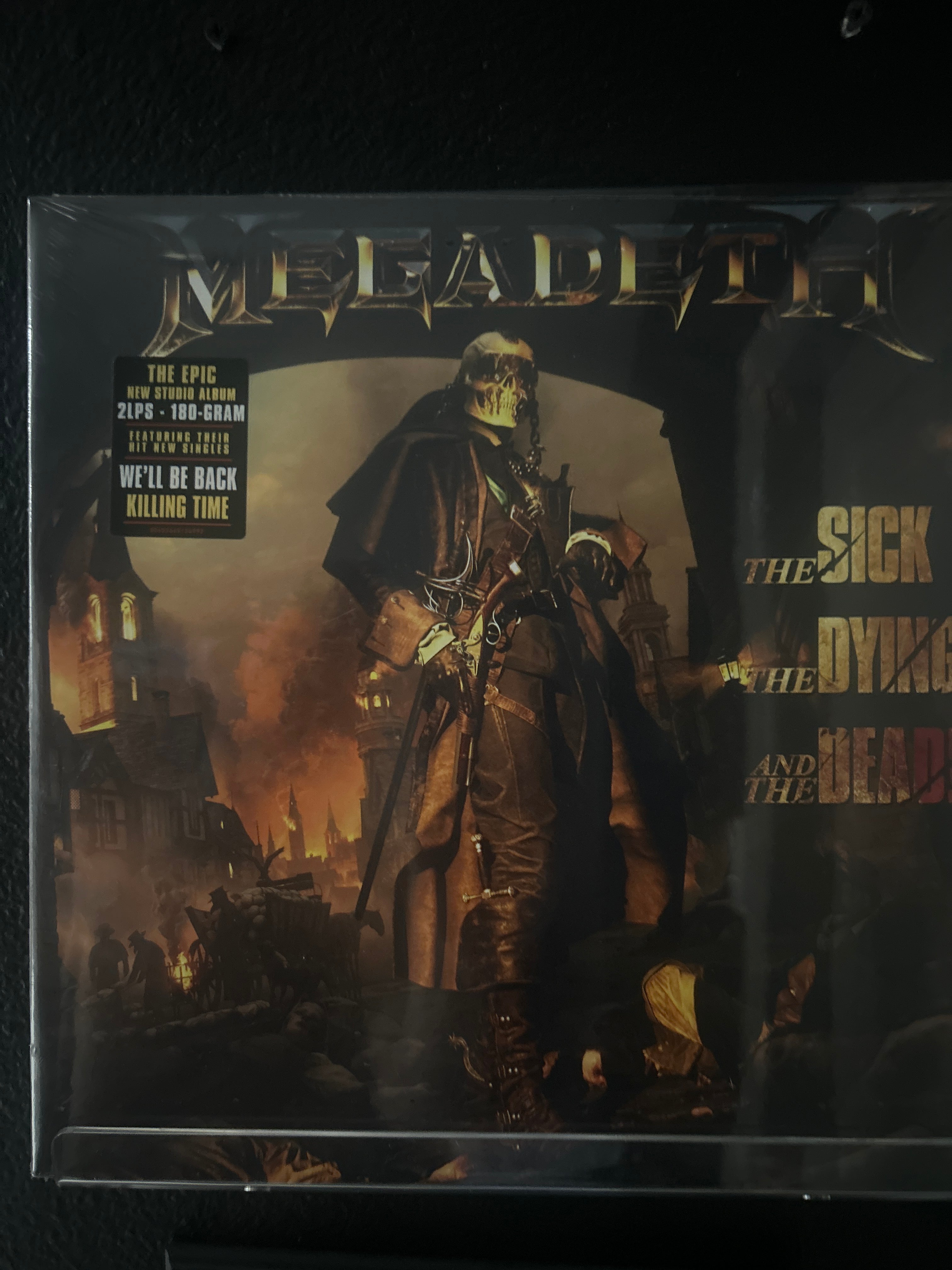 Megadeth “The Sick,The Dying,The Dead” LP NEW Sealed – Corpse Paint ...