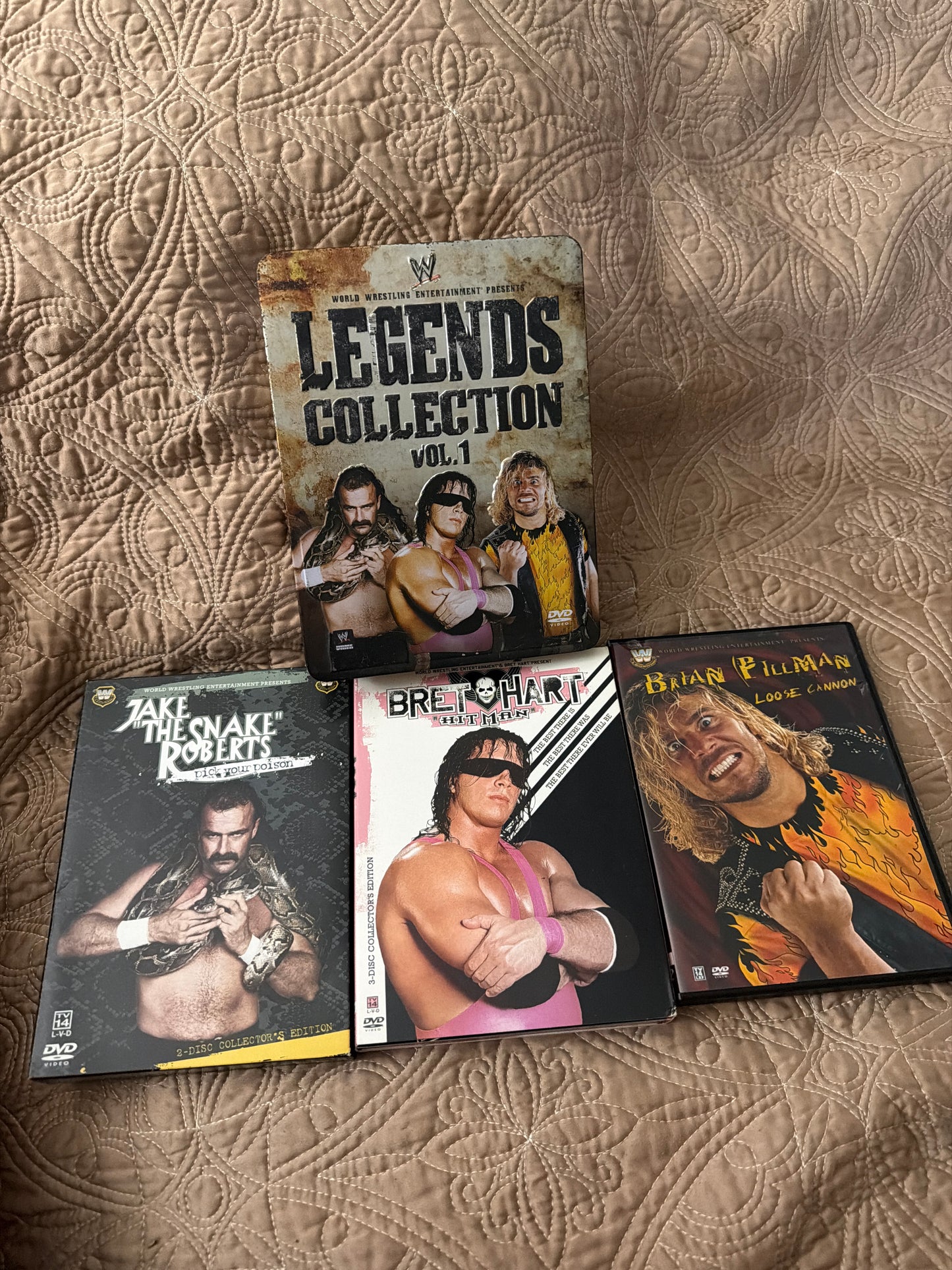 WWE Legends Collection Vol. 1 DVDs