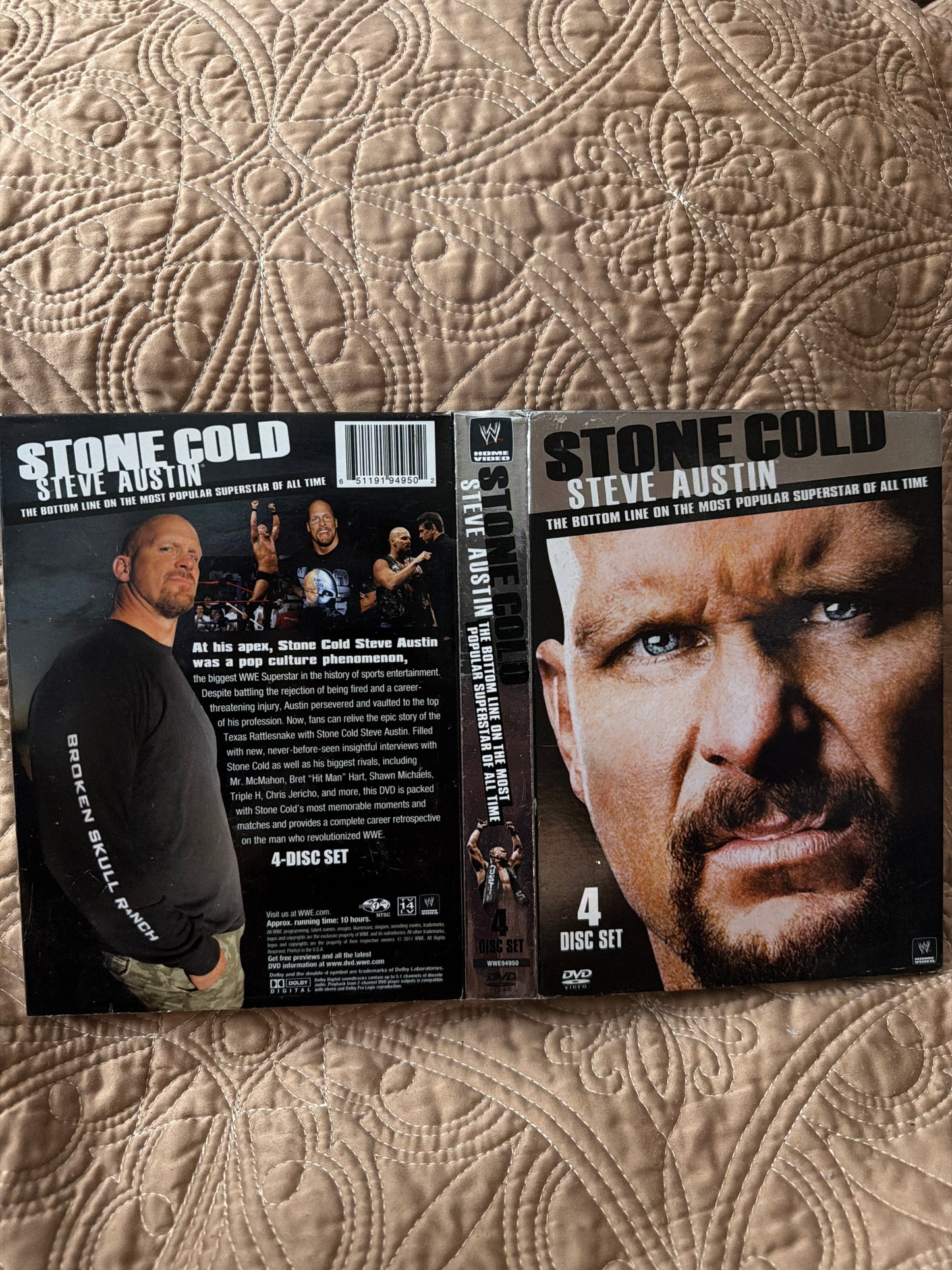 WWE Stone Cold Steve Austin 4 Disc Set