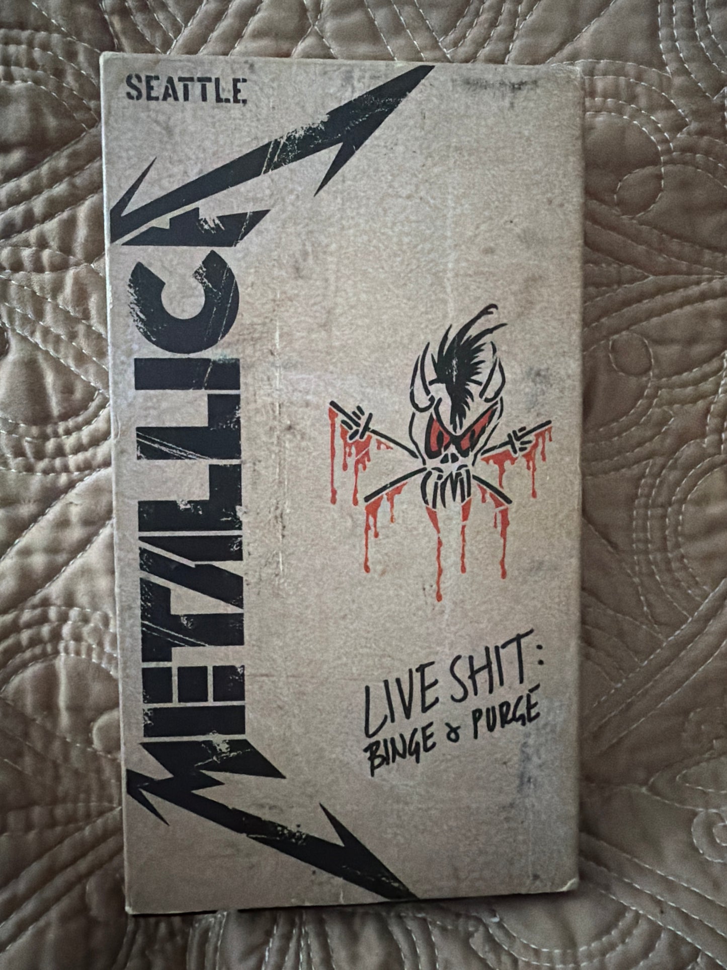 Metallica Live Shit: Binge and Purge Seattle VHS