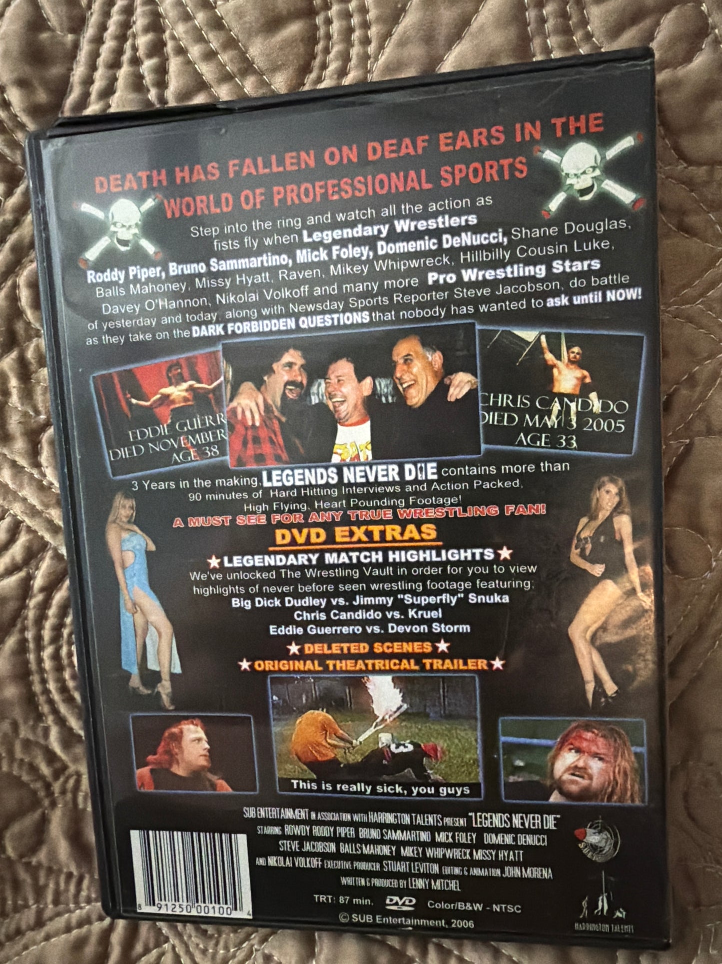 Legends Never Die WWE DVD