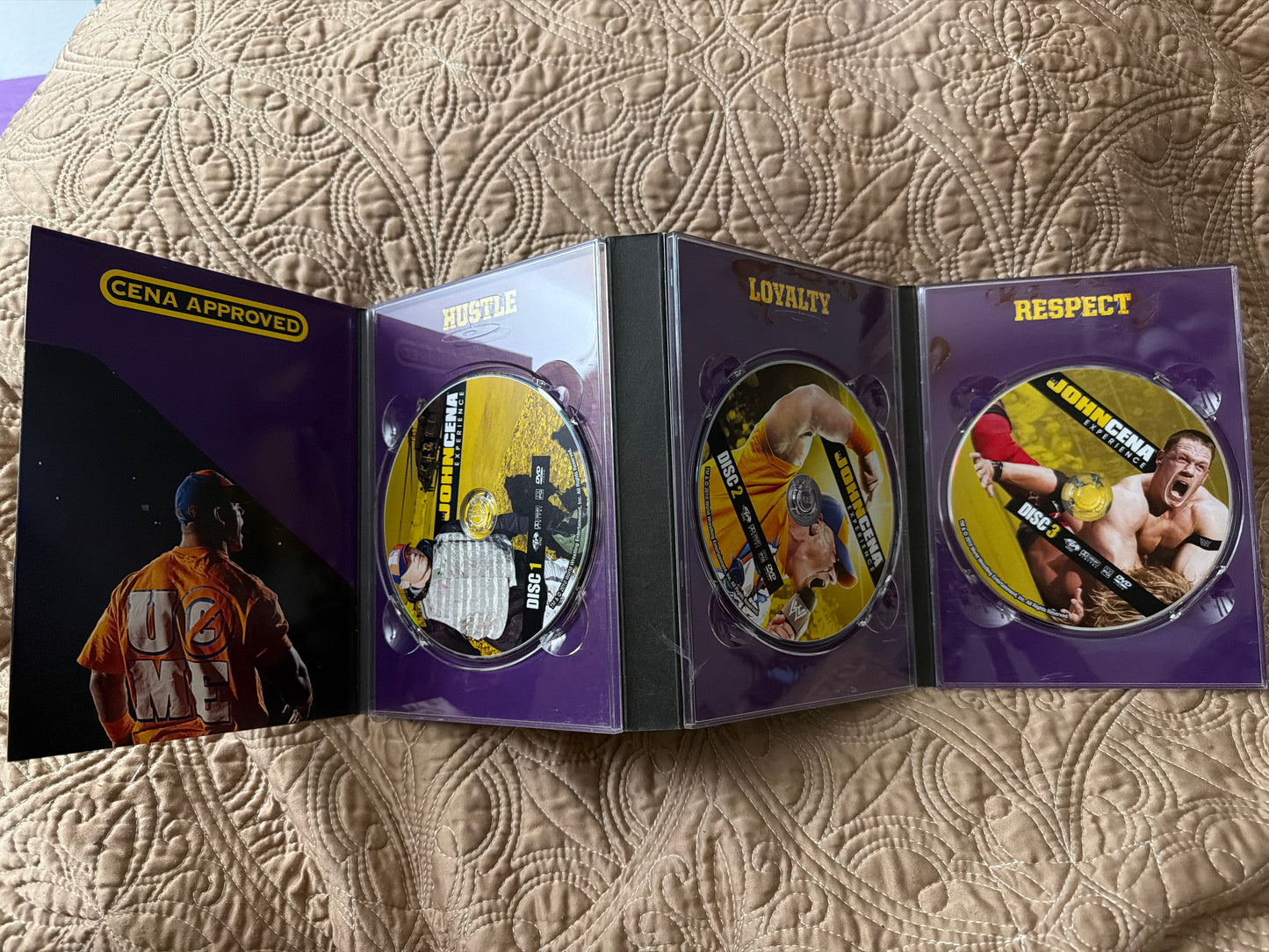 The John Cena Experience WWE 3-Disc DVD Set