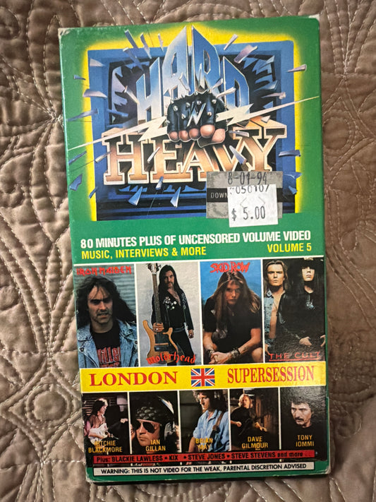 The Hard N Heavy VHS