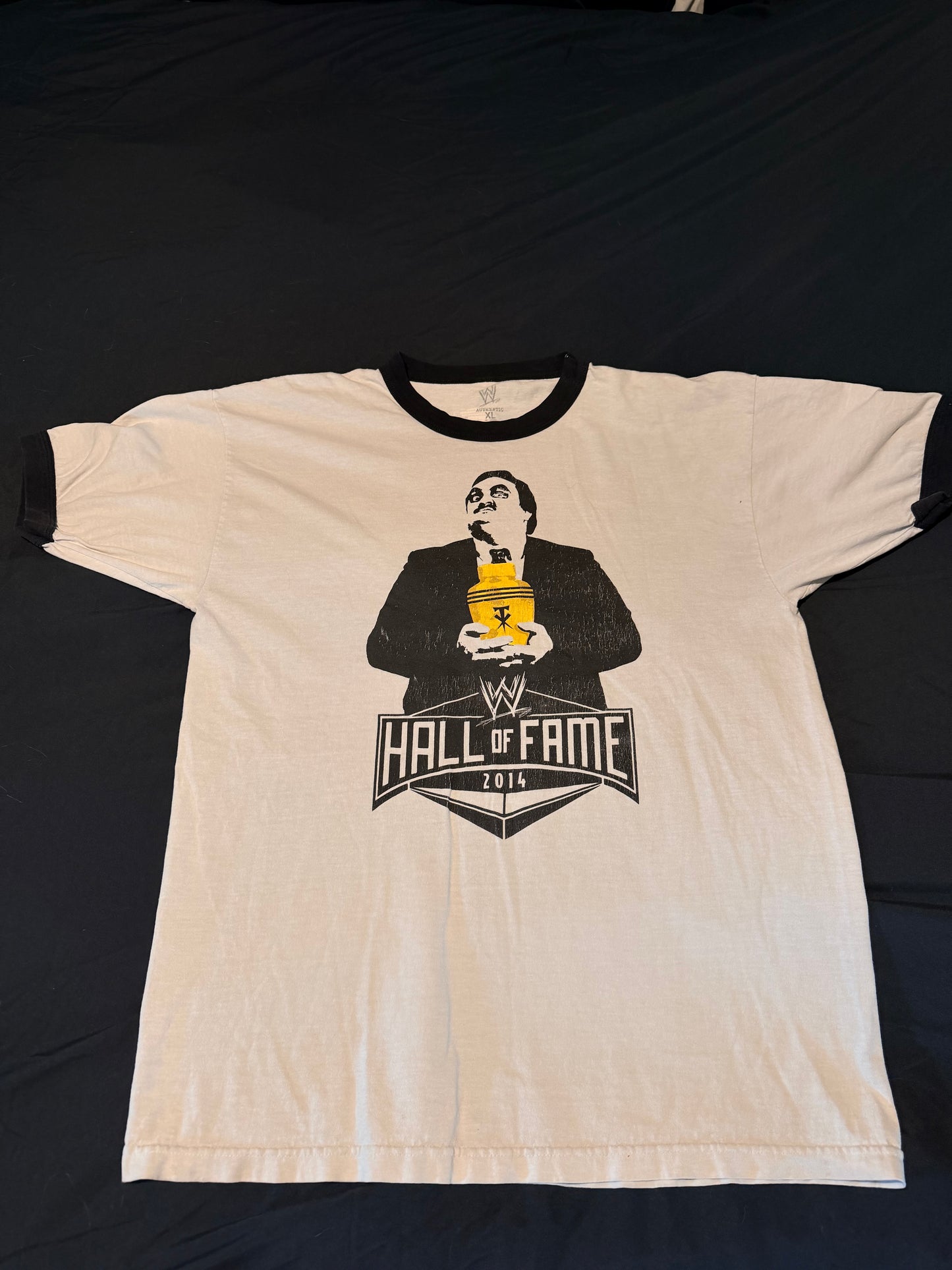 Paul Bearer Hall of Fame Undertaker WWE T-shirt size XLarge