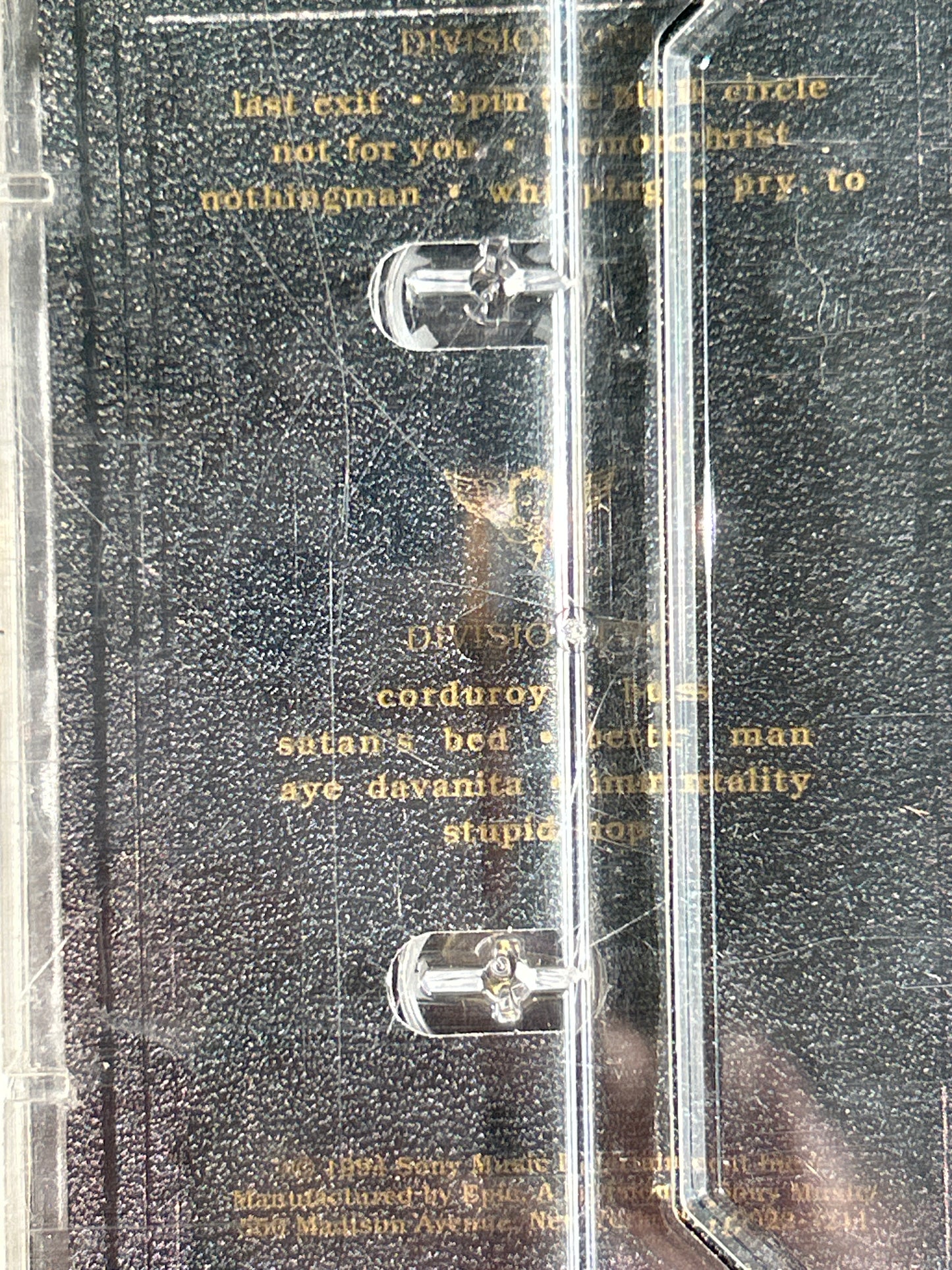 Pearl Jam “Vitalogy” Cassette
