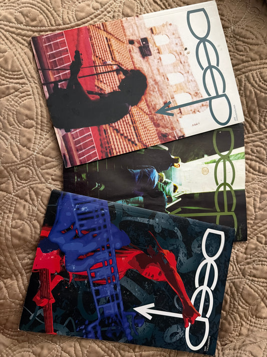 DEEP - Pearl Jam Official TEN Fan Club Monthly Newsletter 3 Books