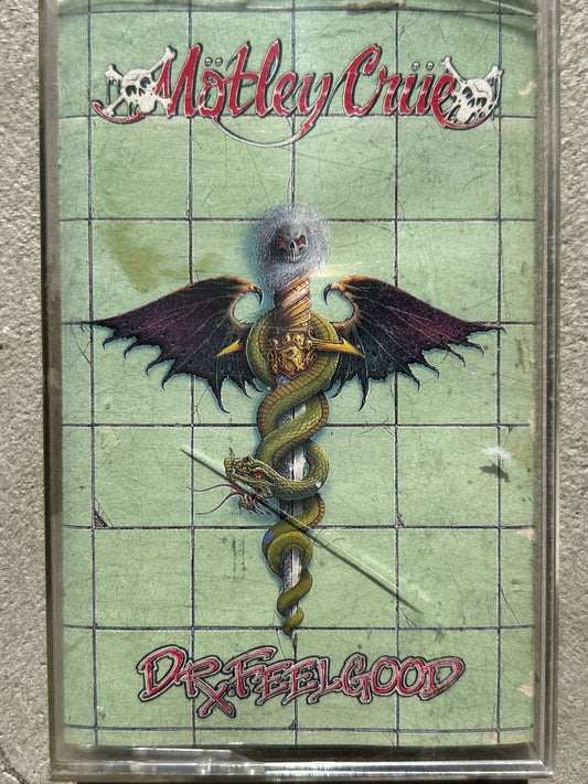 Motley Crue “DR.FeelGood” cassette
