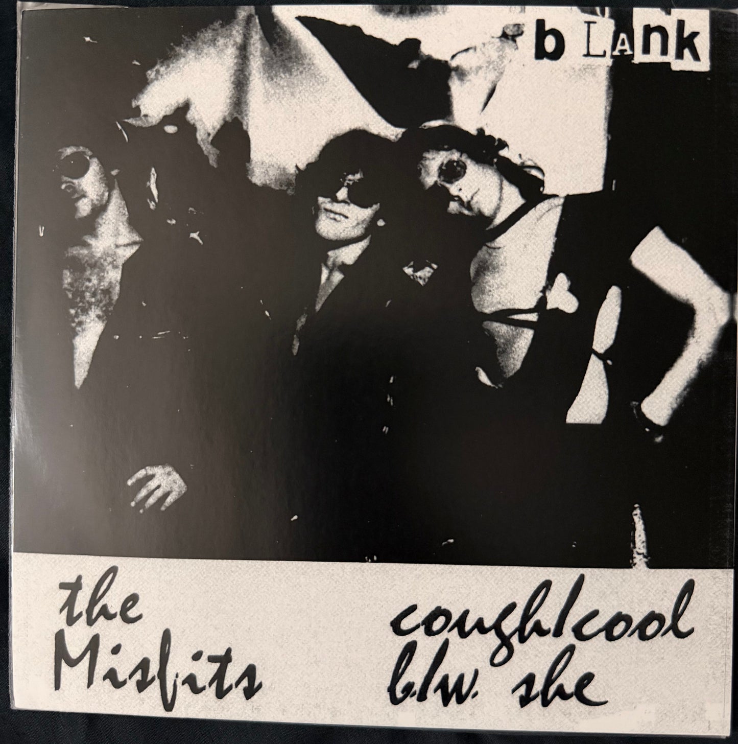 The Misfits - Cough/Cool B/w She Repress Vinyl