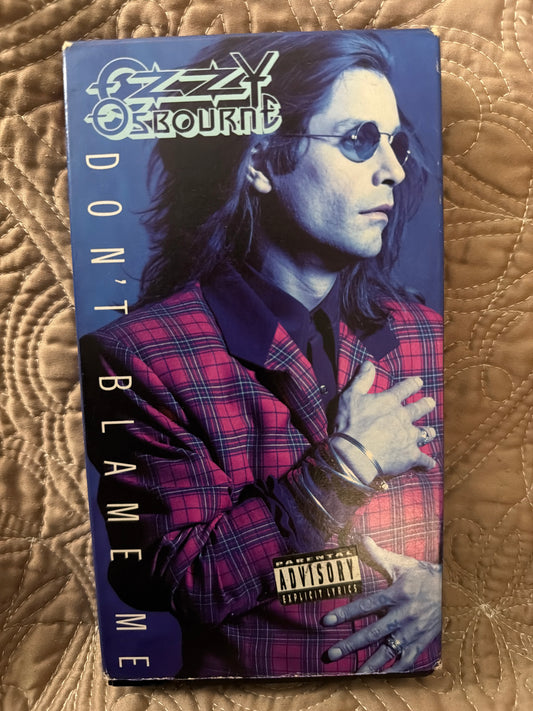 Ozzy Osbourne - Don’t Blame Me VHS