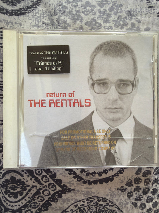 Return of the Rentals CD