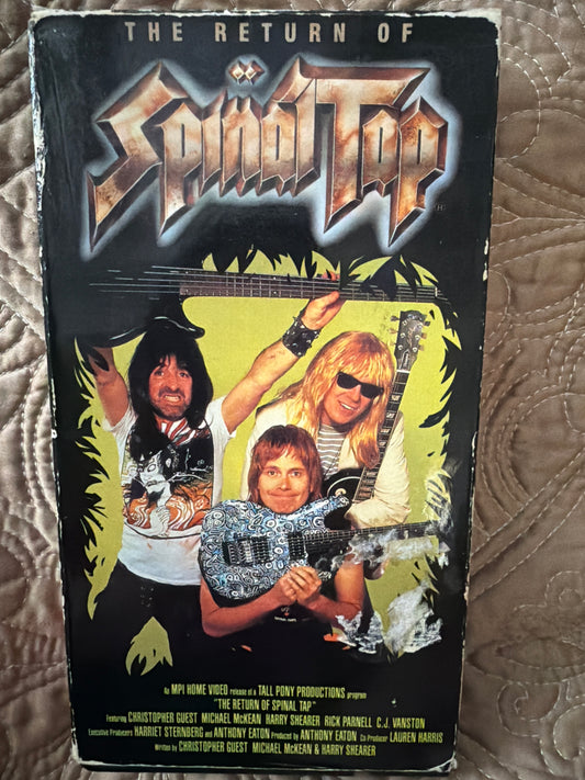 The Return of Spinal Tap VHS