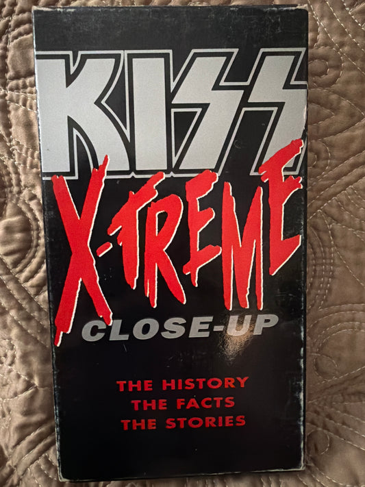 KISS X-Treme Close-Up VHS