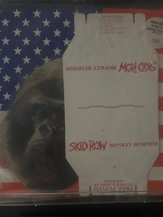 Skid Row “UK Monkey Business “ RARE PICTURE DISC #3361