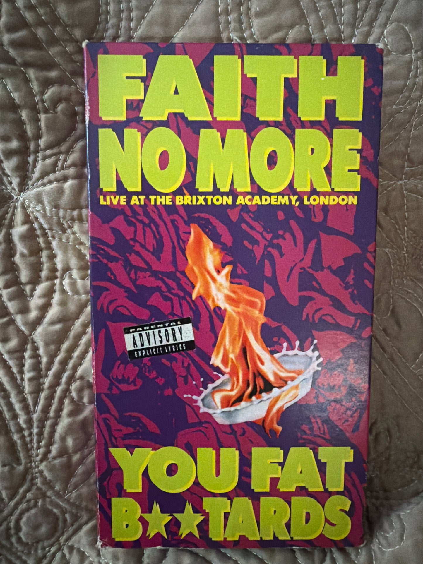 Faith No More - You Fat Bastards 1990 Live at The Britton Academy, London VHS