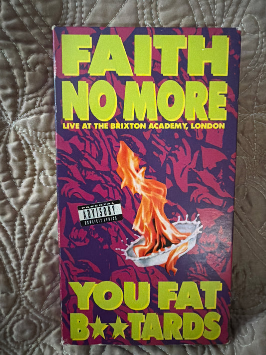 Faith No More - You Fat Bastards 1990 Live at The Britton Academy, London VHS