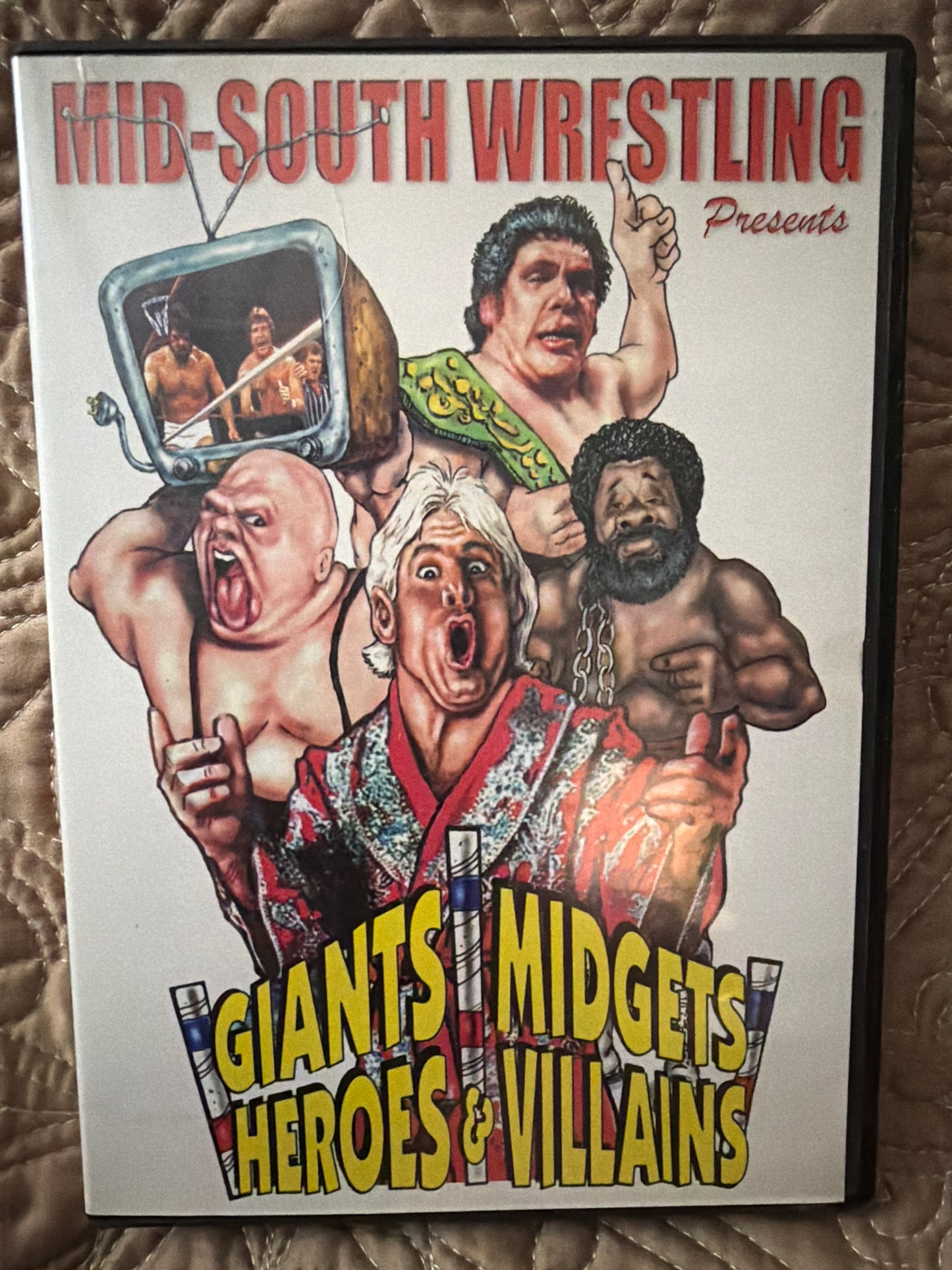 Mid-South Wrestling presents: Giants Midgets Heroes and Villians DVD
