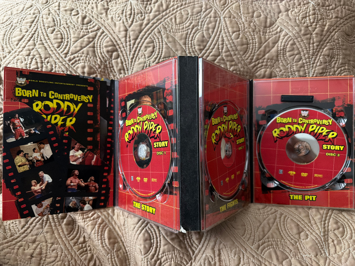 Roddy Piper Story - Born to Controversy DVD Set