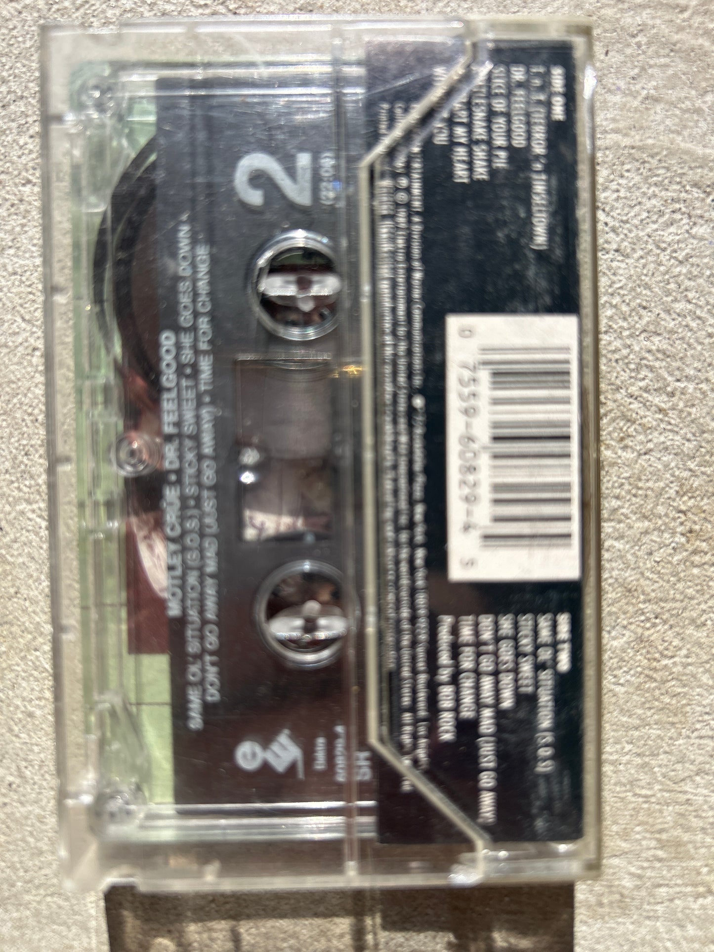 Motley Crue “DR.FeelGood” cassette