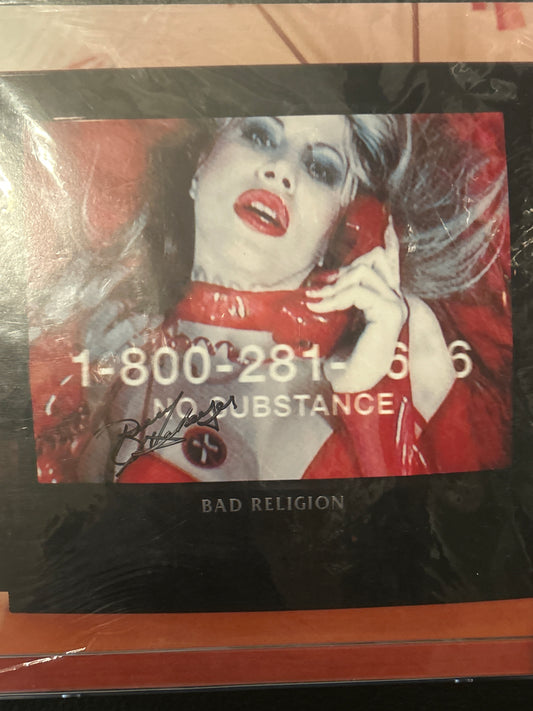 Bad Religion “No Substance” Autographed Bobby Schumer