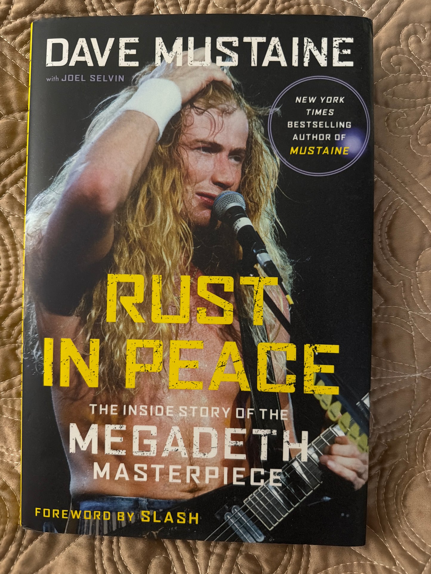 Dave Mustaine - Rust In Peace Megadeth Book