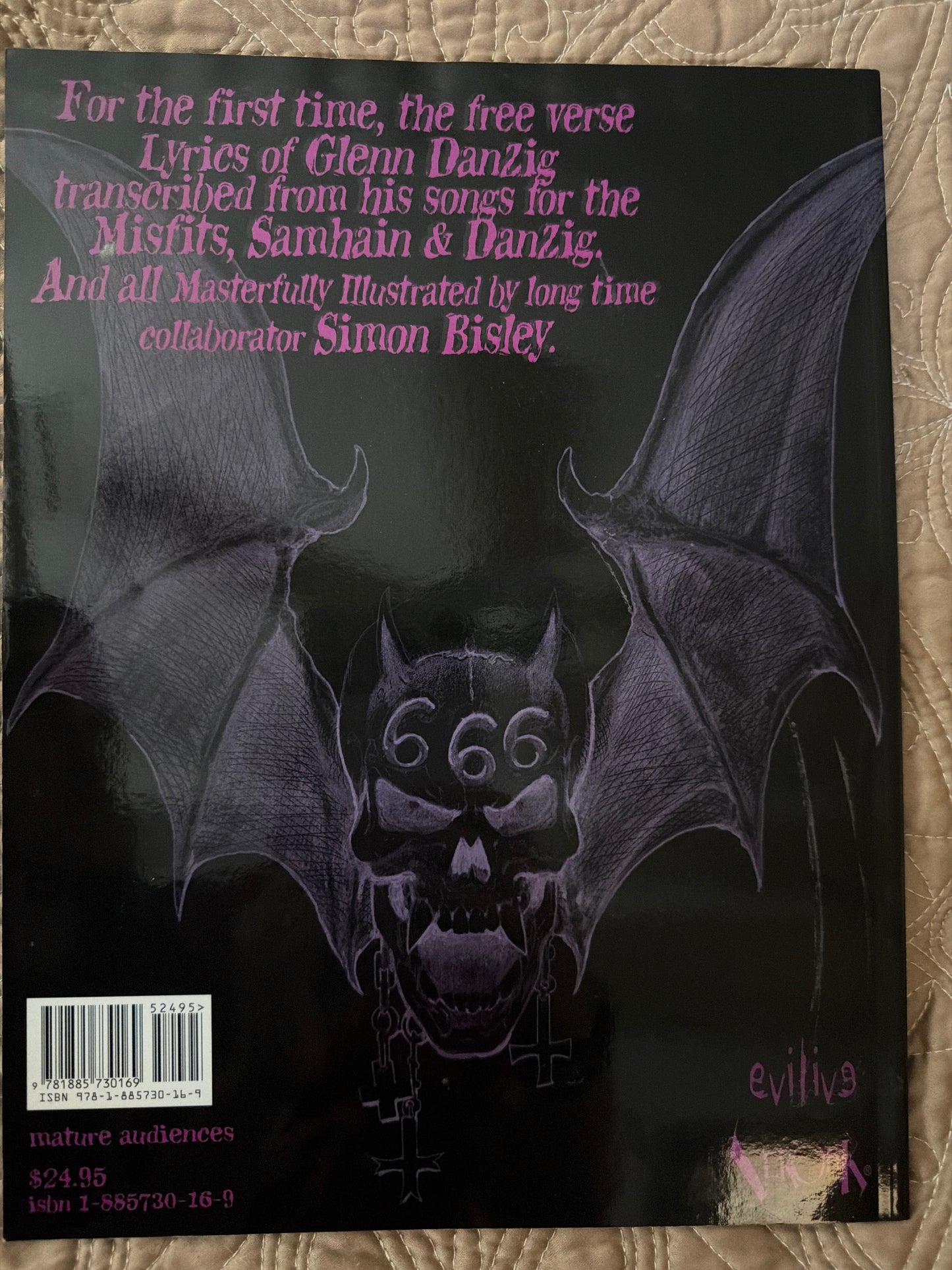 Danzig - Hidden Lyrics of the Left Hand Book