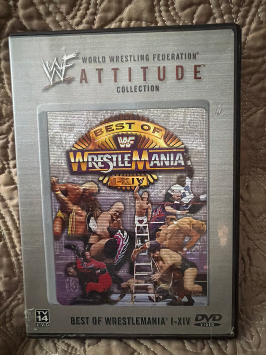 WWE Best of Wrestlemania 1-17 Attitude Collection DVD