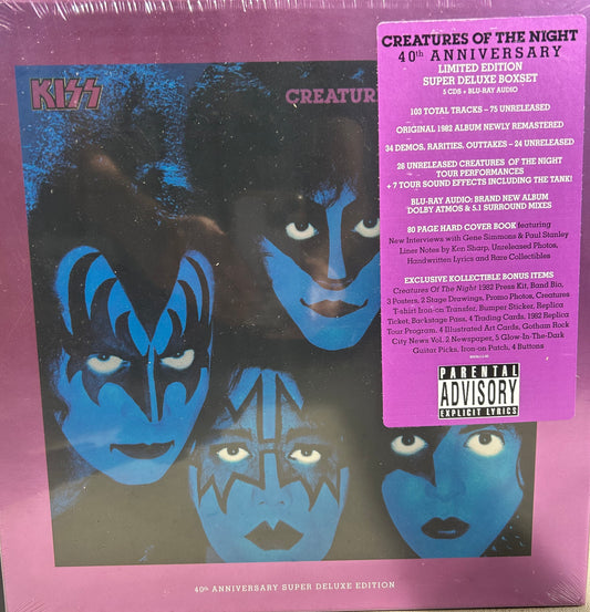 Kiss “Creatures of the Night” 40th Anniversary SUPER DELUXE Boxset