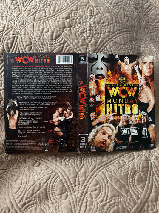 WCW Monday Nitro 3 disc DVD Set