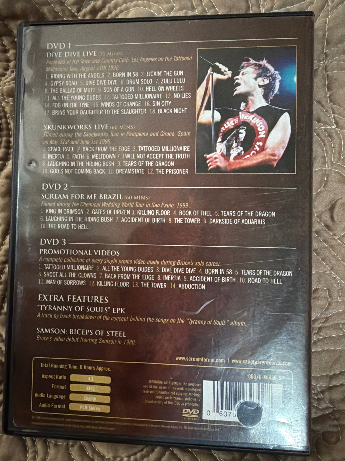 Bruce Dickinson Anthology DVD