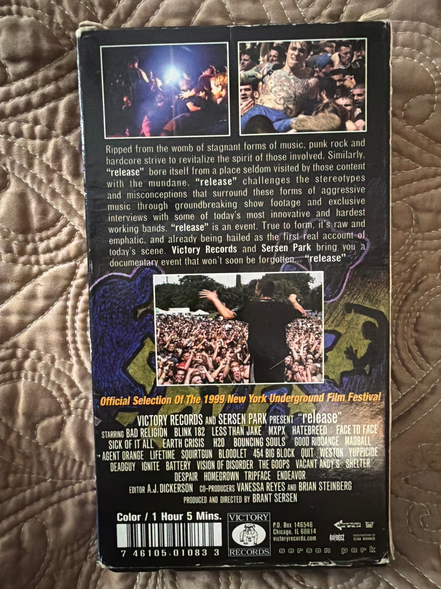 Release - A Documentary by Brant Sersen Punk VHS