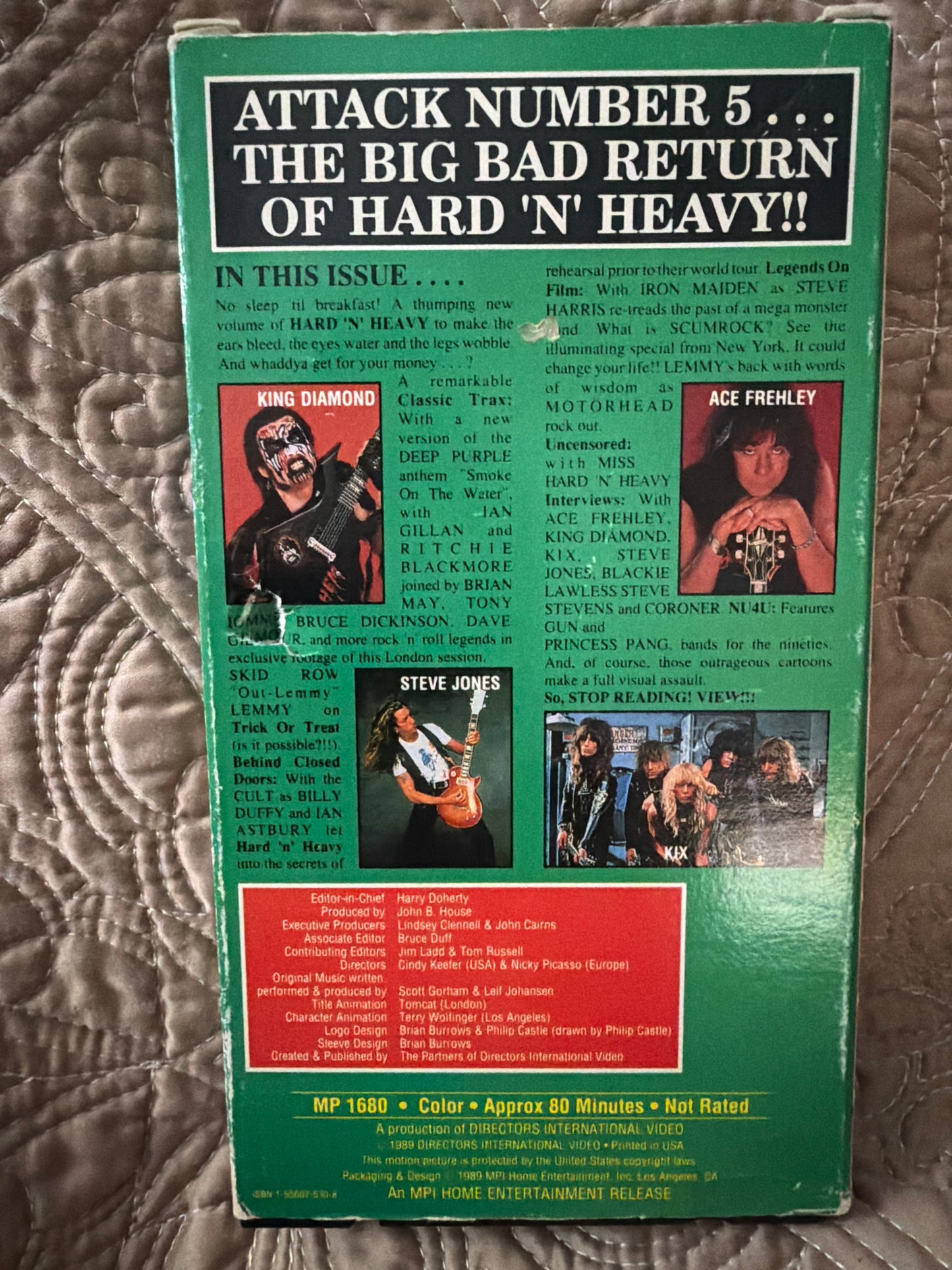 The Hard N Heavy VHS