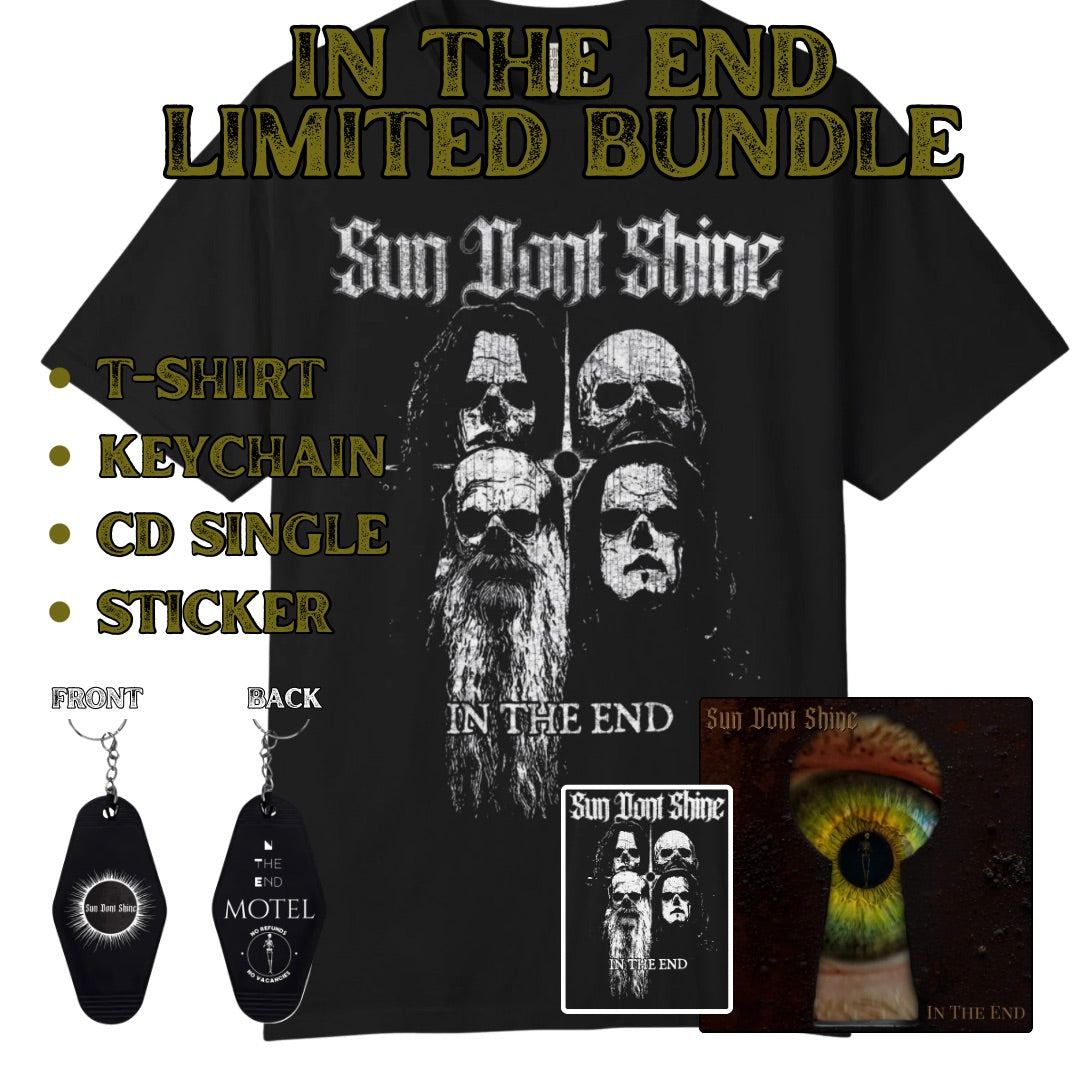SUN DONT SHINE - In The End CD Bundle